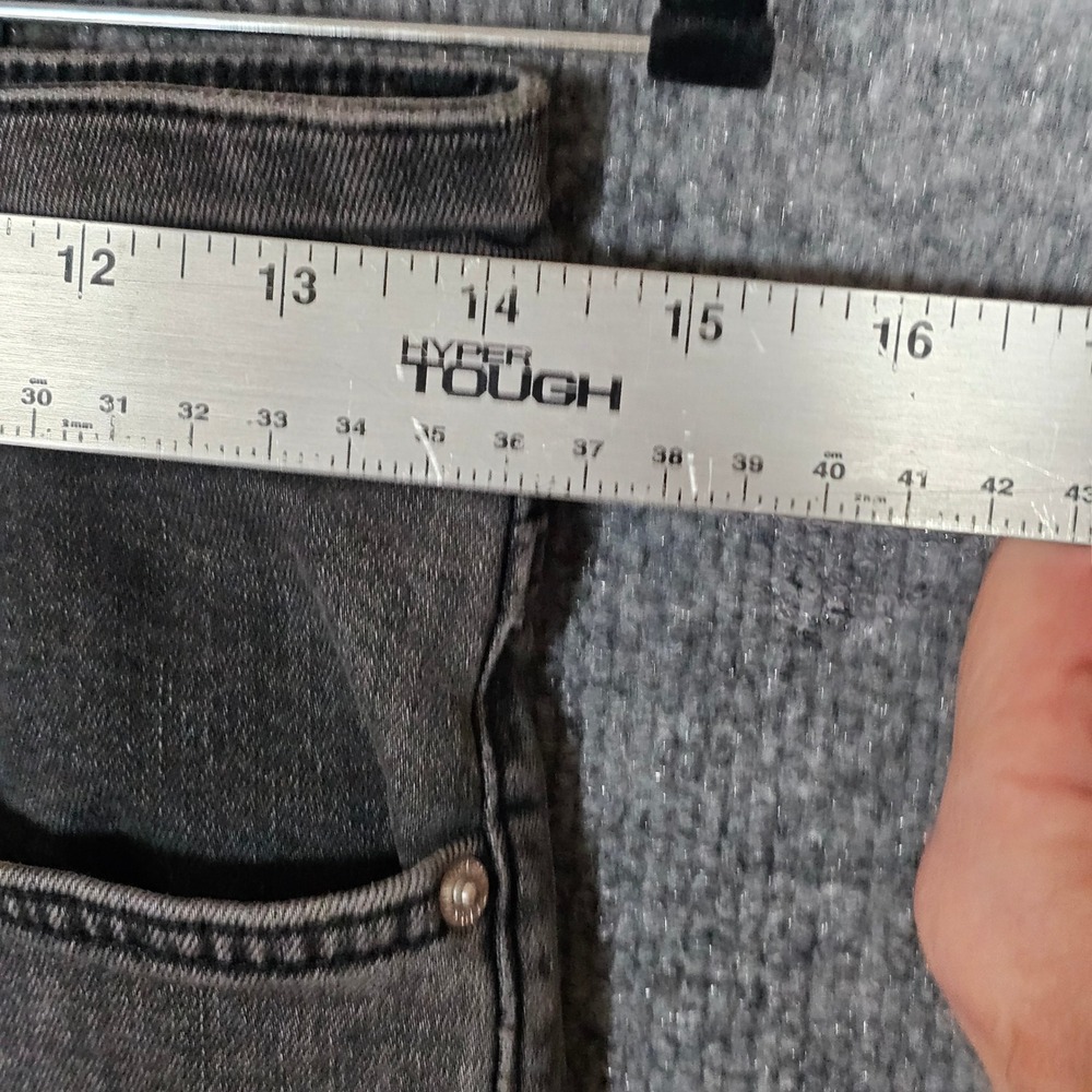 Calvin Klein Jeans CKJ 011 Skinny Gray Denim 27x30 Style 42BA508 Charcoal Mens - Picture 2 of 16